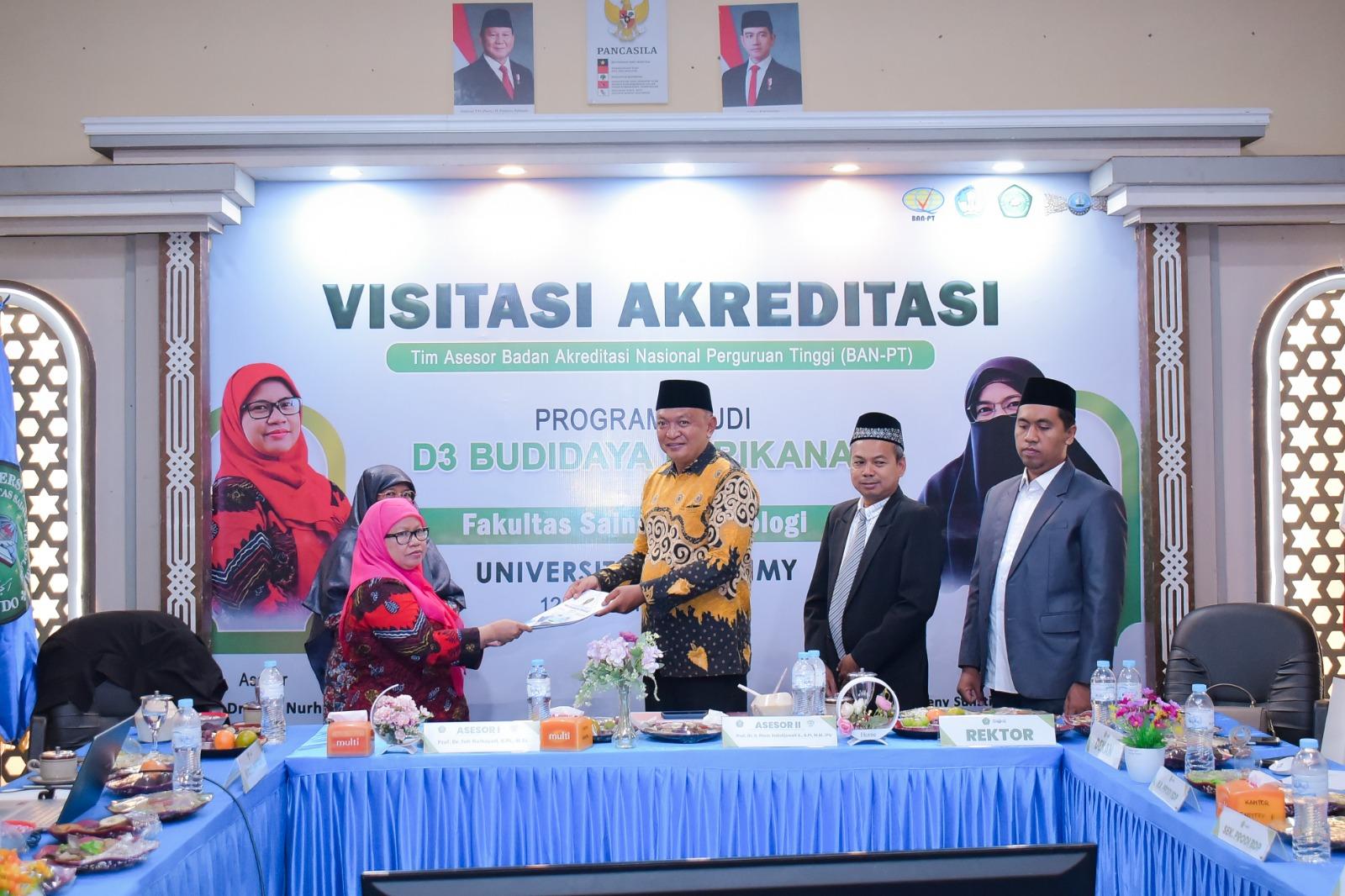 Visitasi Akreditasi Program Studi D3 Budidaya Perikanan (BDP)